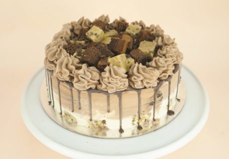 Decadent Cookie Dough Gelato Cake