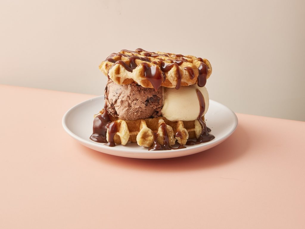 Gelato Waffles