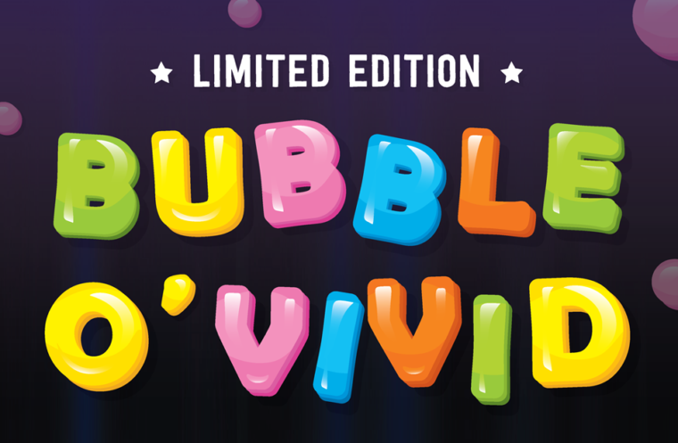 Bubble O'Vivid Strawberry Bubblegum Gelato