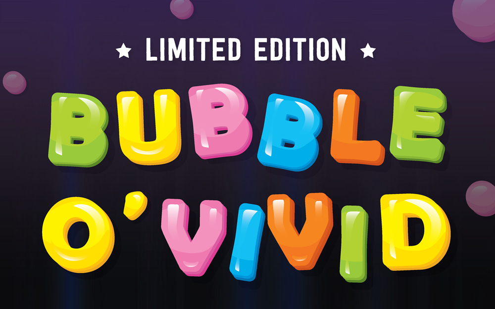 Bubble O'Vivid Strawberry Bubblegum Gelato